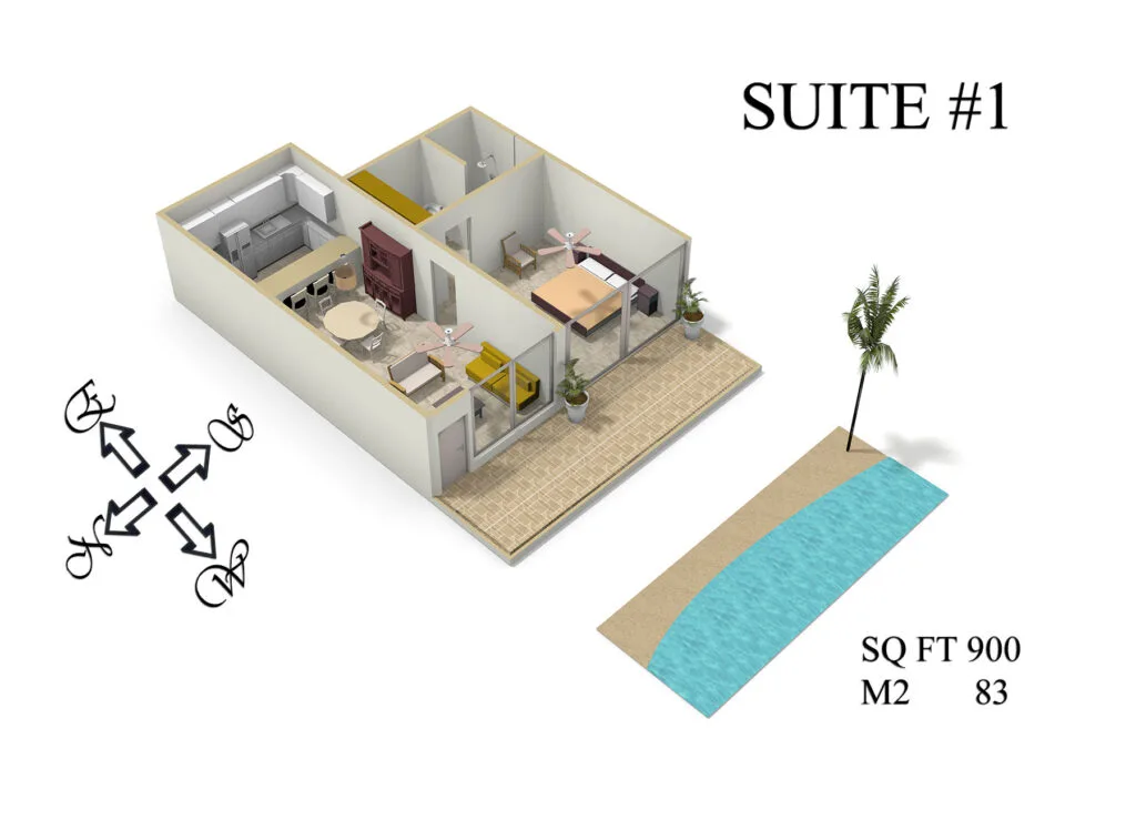 beachfront suite 1